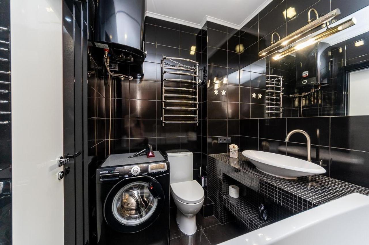 קייב Fashionable Panoramic Apartments Dnieper. Obolon מראה חיצוני תמונה